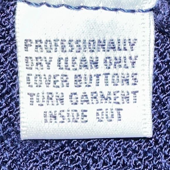 St John Evening Blue And Metallic Gold Embroidered Knit Sweater - Picture 11 of 16